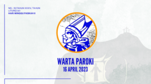 warta paroki 16 april 2023